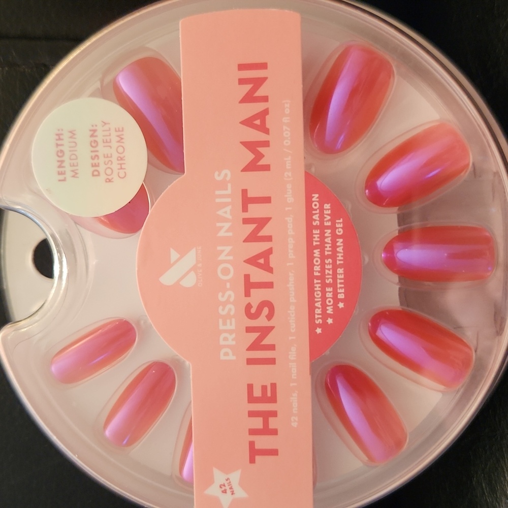 Olive & June - The Instant Mani - Rose Jelly Chrome